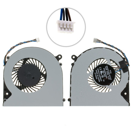 Вентилятор для ноутбука Fujitsu LIFEBOOK A514 A544 AH544 A556 AH564 4 pin 6033B0032201 KSB06105HB-CL69 KSB06105HB CL69