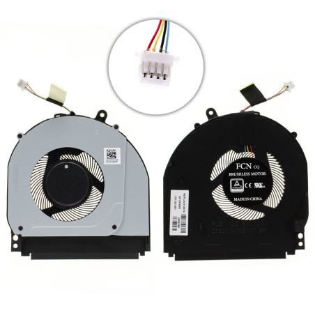 Вентилятор для ноутбука HP Pavilion x360 14-DH 14M-DH 4pin L51102-001 DH 14M L51102