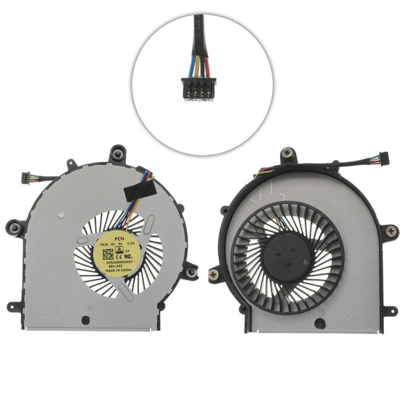 Вентилятор для ноутбука HP ProBook 655 G2 655 G3 Вентилятор для ноутбука HP ProBook 655 G2 655 G3