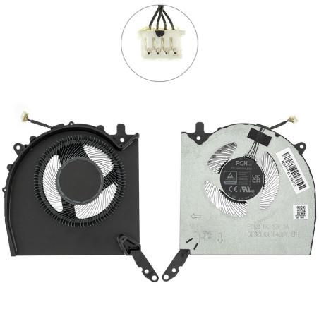 Вентилятор Lenovo Legion Pro 5 16IRX8 GPU FAN 12 V 5H40S20807 5H40S20808 5H40S20855 5H40S20856 DFSCL12E16486Y BAPB0810R2HY005