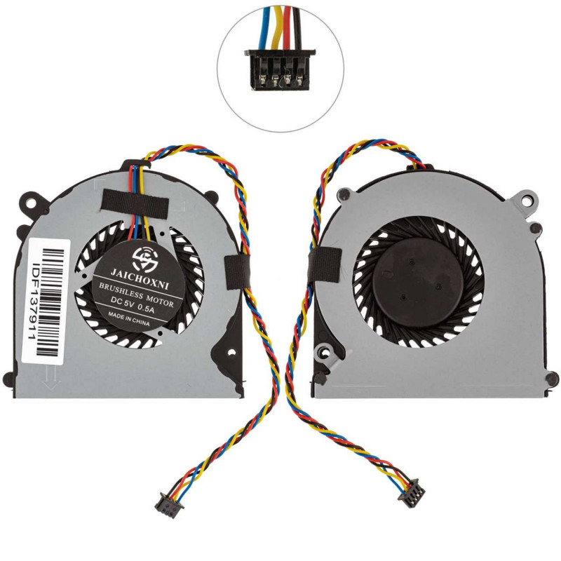 Вентилятор для ноутбука HP 260 G1 260 G2 795307-001 6033B0025301 KSB0405HB-AL72 KSB0405HB-D7M KSB0405HB AL72 D7M 795307 001