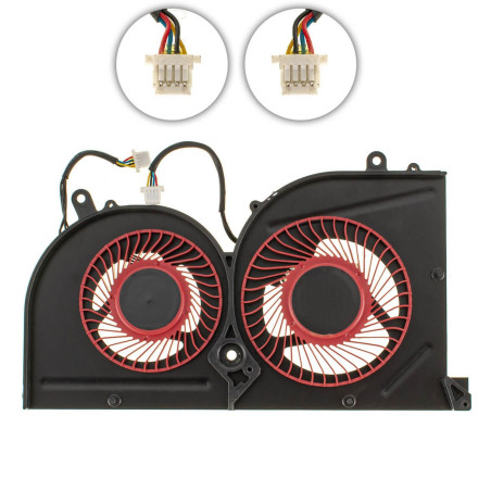 Вентилятор для ноутбука MSI NB Stealth Pro GS63VR GS73VR CPU FAN BS5005HS-U2F1 BS5005HS-U2L1 BS5005HS U2F1 U2L1