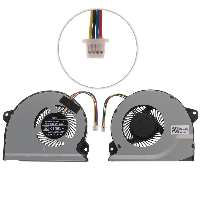 Вентилятор для ноутбука ASUS ROG GL702VM GPU FAN 13NB0DQ0AM0301 13NB0DQ0AM0201 Вентилятор для ноутбука ASUS ROG GL702VM GPU FAN 13NB0DQ0AM0301 13NB0DQ0AM0201