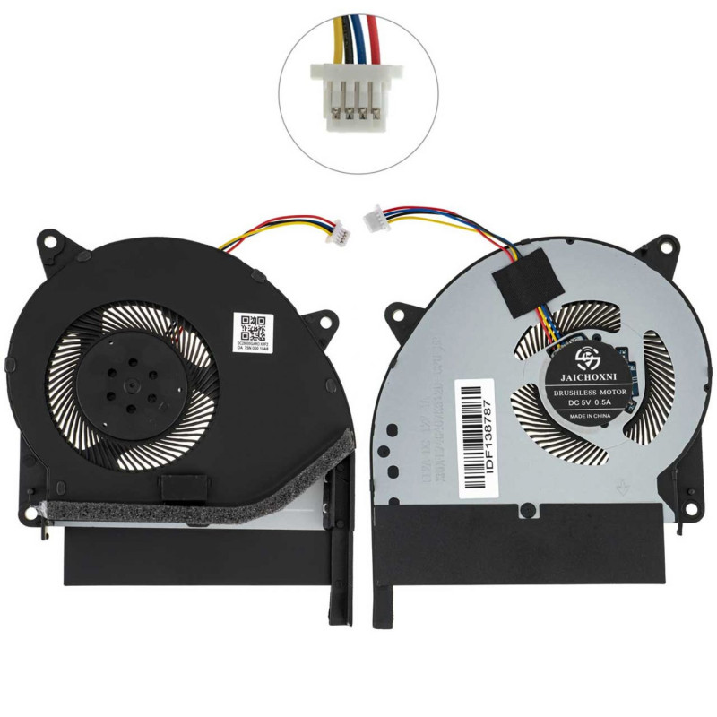 Вентилятор для ноутбука ASUS ROG Strix SCAR II GL704GM CPU FAN GL704GW 13NR00N0M09111 XRDFL748707K512D Вентилятор для ноутбука ASUS ROG Strix SCAR II GL704GM CPU FAN GL704GW 13NR00N0M09111 XRDFL748707K512D