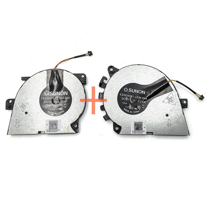 Вентилятор LENOVO IdeaPad 530S-14IKB 4 pin 5F10R11539 EG50040S1-CE00-S9A EG50040S1-CD40-S9A DC28000DGS0 EG50040S1 530S 14IKB