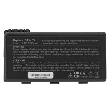 Батарея MSI BTY-L74 CR500 CR600 CR610 CX600 CR620 CX700 CR700 A5000 A6000 11.1V 5200mAh 957-173XXP-101 957-173XXP-102 BTY-L84