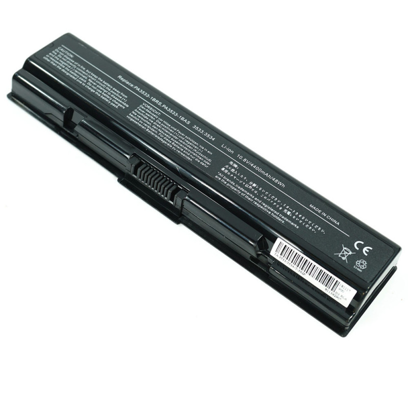 Батарея для ноутбука Toshiba PA3534 A200 A215 A300 A350 A500 L300 L450 L500 10.8 V 4400 mAh Батарея для ноутбука Toshiba PA3534 A200 A215 A300 A350 A500 L300 L450 L500 10.8 V 4400 mAh
