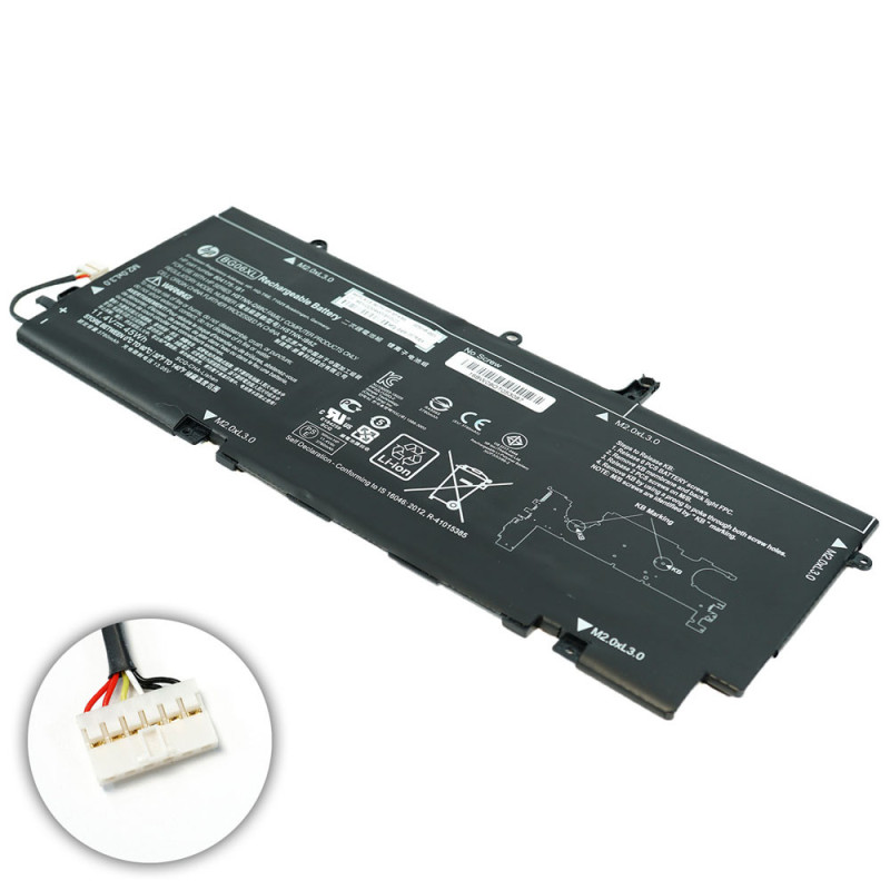 Батарея для ноутбука HP BG06XL EliteBook Folio 1040 G3 11.4V 3780mAh 45Wh 804175-1B1 HSTNN-IB6Z HSTNN-Q99C BG06045X HSTNN IB6Z