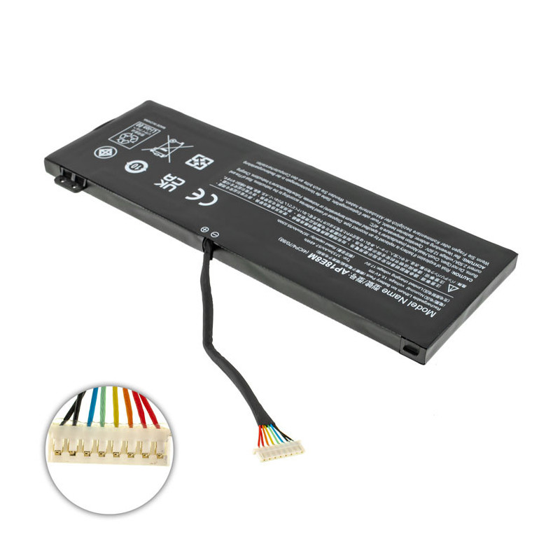 Батарея для ноутбука ACER AP18E8M Aspire A715-74G AN515-54 CN517-71 PT315-51 PT317-53 15.4V 3730mAh 57.5Wh 4ICP4 70 88 CN517