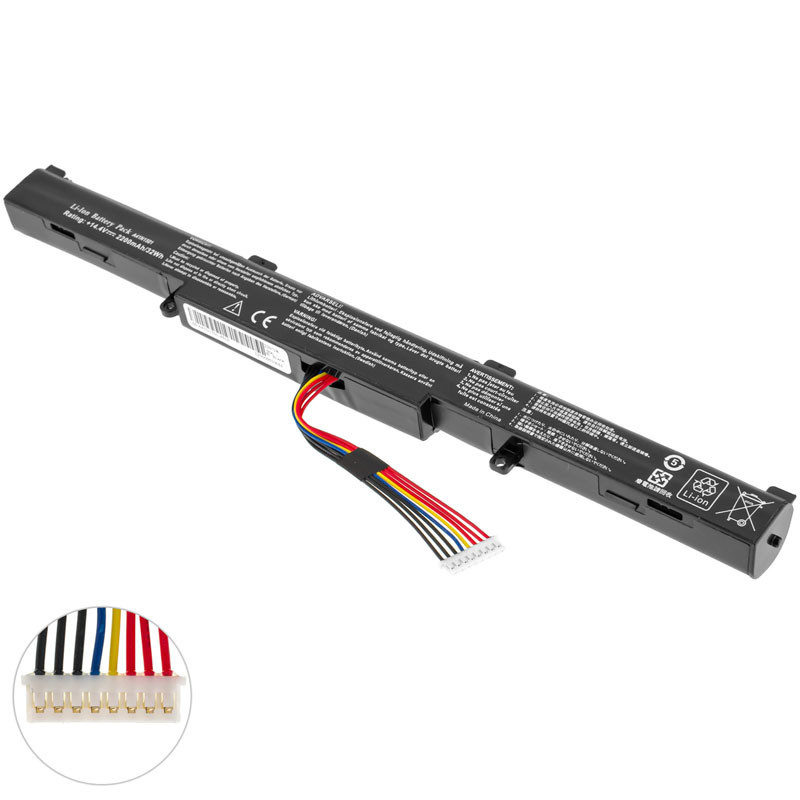 Батарея для ноутбука ASUS A41N1501 N552VW N552VX N752VX GL752VW 14.4V 2200mAh 0B110-00360100 0B110-00360000 0B110 14.4 V 2200