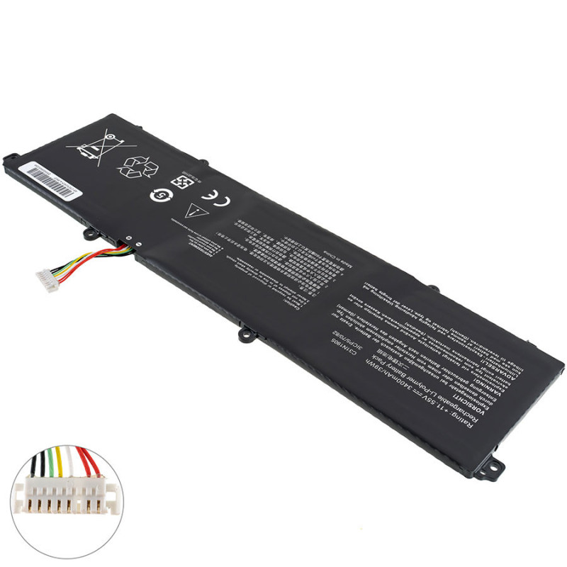 Батарея ASUS C31N1905 S433FA S533FL M533IA 11.55V 3400mAh 39Wh 90NB0RF3-M04850 90NB0RF1-M04840 90NB0RF4-M02700 90NB0RF2-M02690