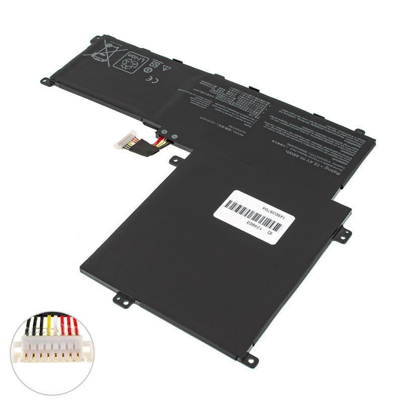 Батарея для ноутбука ASUS C41N1619 PRO B9440UA 15.4V 3030 3120mAh 48Wh 0B200-02350000 15.4 V 0B200 3120 mAh 48 Wh