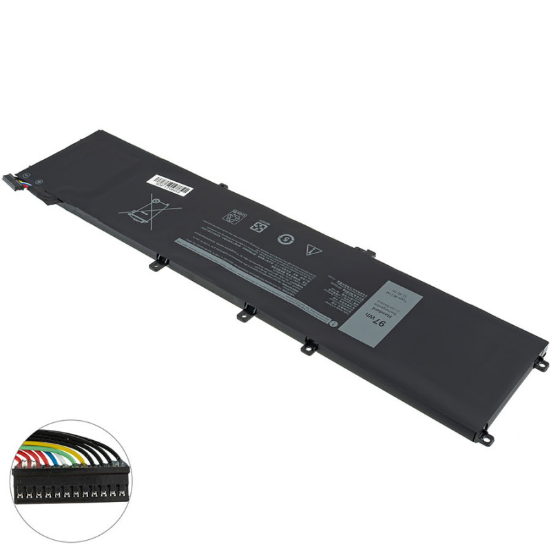 Батарея для ноутбука DELL 0W62W6 G7 17 7700 11.4V 8070mAh 4K1VM 9TM7D XYCW0 11.4 V 8070 mAh