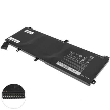 Батарея для ноутбука DELL 245RR XPS 15 9530 M3800 11.1V 61Wh 07D1WJ 0H76MY 701WJ 7D1WJ H76MV T0TRM Y758W 11.1 V 61 Wh