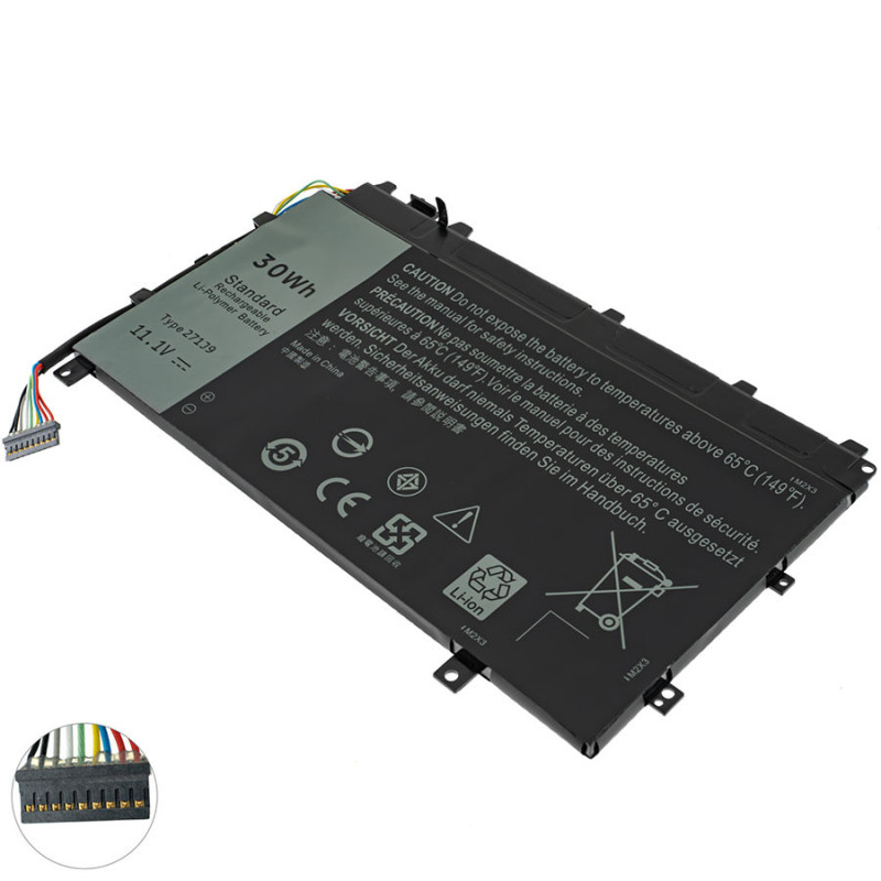 Батарея для ноутбука DELL 271J9 Latitude 7350 11.1V 30Wh GWV47 0GWV47 YX81V 11.1 V 30 Wh