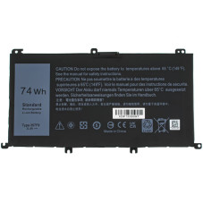 Батарея DELL 357F9 Inspiron 15 7559 15 7566 15 7567 11.4V 6480mAh 74Wh 00GFJ6 071JF4 71JF4 P57F002 P57F003 P65F P65F001 11.4 V
