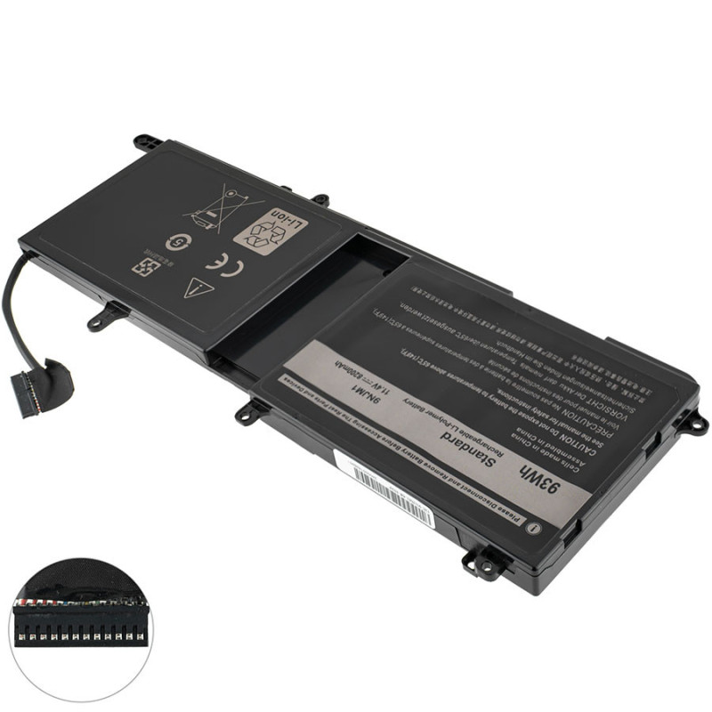 Батарея для ноутбука DELL 9NJM1 Alienware 15 R3 17 R4 11.4V 8200mAh 93Wh 01D82 0HF250 0MG2YH HF250 MG2YH 11.4 V 8200 mAh 93 Wh