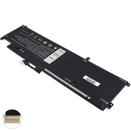 Батарея для ноутбука DELL XCNR3 Latitude 13 7370 7.6V 4400mAh N3KPR P63NY 4H34M 04H34M 0XCNR3 G7X14 MH25J 7.6 V 4400 mAh