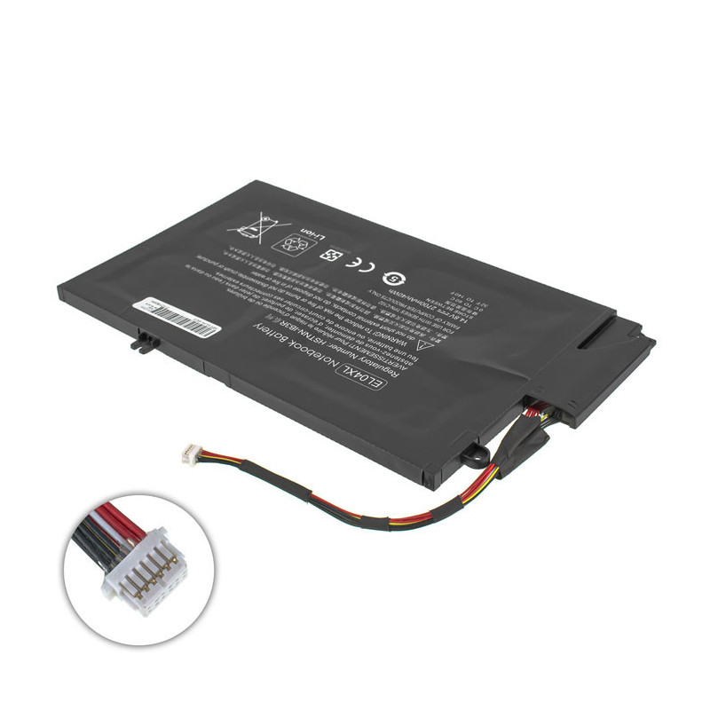 Батарея для ноутбука HP EL04XL ENVY 4-1000 4-1100 4-1200 SLEEKBOOK 4T 1000 14.8V 2700mAh 40Wh 14.8 V 2700 mAh 40 Wh