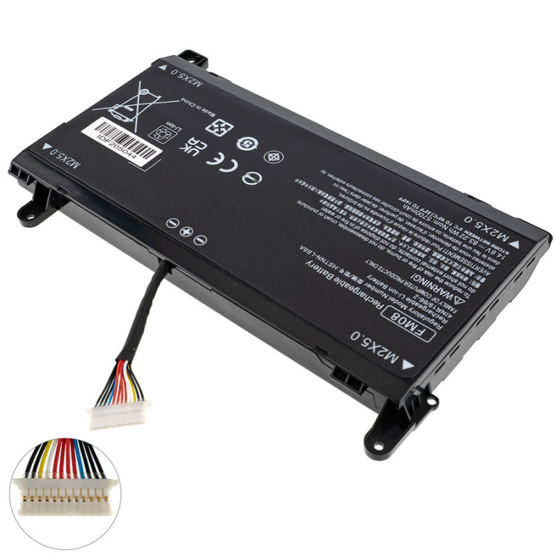 Батарея для ноутбука HP FM08 12pin Omen 17-AN000 14.6V 5700mAh 83.22Wh 12 pin AN000 14.6 V 5700 mAh 83.22 Wh