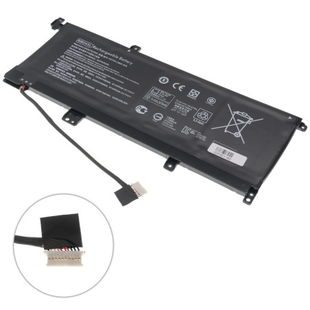 Батарея для ноутбука HP MB04XL Envy 15-AR 15-AQ M6-AR M6-AQ 15.4 V 3470 mAh 55.67Wh 844204-850 843538-541 HSTNN-UB6X HSTNN UB6X