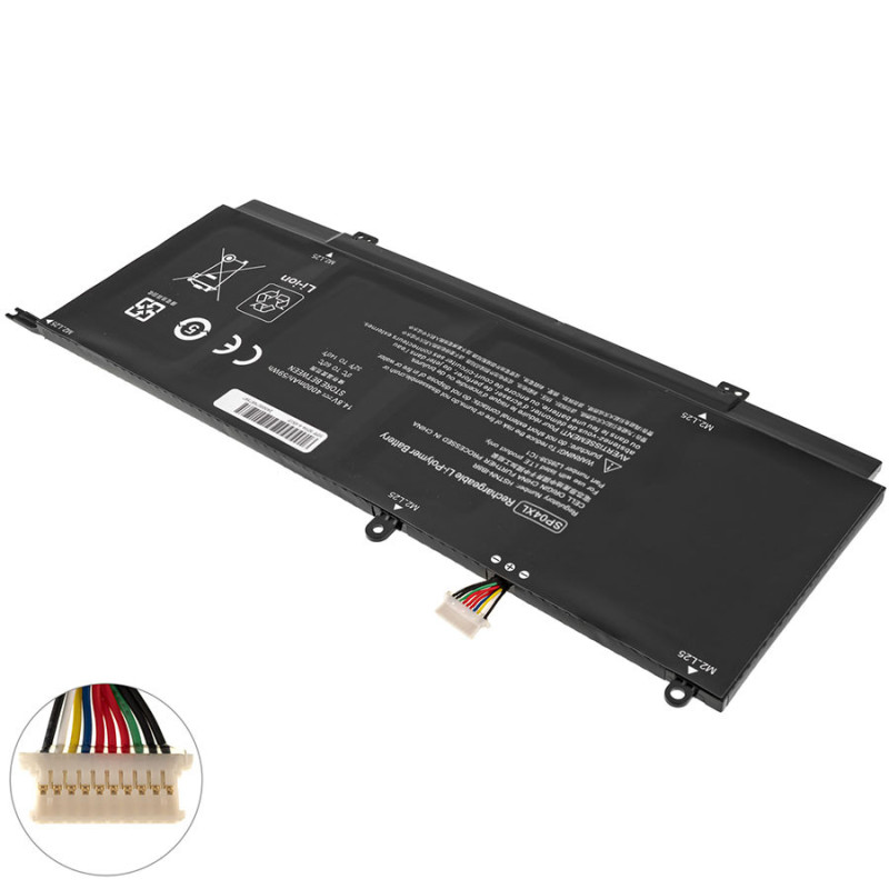 Батарея HP SP04XL Spectre x360 13-AP 14.8V 4000mAh HSTNN IB8R OB1B L28538 1C1 1C2 AC1 L28764-005 SP04061XL TPN Q185 Q203 Q204
