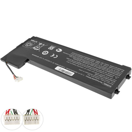 Батарея HP VV09XL ZBook 15 G3 11.4V 4600mAh 808398-2B1 808398-2B2 808398-2C1 808398-2C2 808452 HSTNN-C87C HSTNN-DB7D VV09090XL