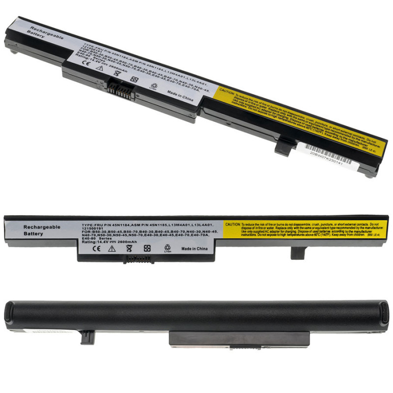 Батарея LENOVO L13M4A01 B40 N40 B50 N50 M4400 V4400 14.4V 2600mAh B40-30 B40-45 B40-70 B50-30 B50-30 B50-45 B50-70 M4400A M4450 Батарея LENOVO L13M4A01 B40 N40 B50 N50 M4400 V4400 14.4V 2600mAh B40-30 B40-45 B40-70 B50-30 B50-30 B50-45 B50-70 M4400A M4450