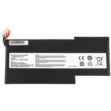 Батарея для ноутбука MSI BTY-M6K GF63 GF75 GS63VR GS73VR 11.4V 4300mAh 49Wh BTY M6K MS-17B4 MS-16K3 17B4 16K3 11.4 V 4300 mAh