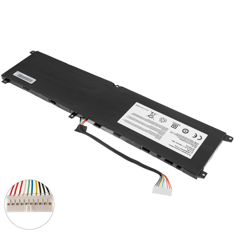 Батарея для ноутбука MSI BTY-M6L TYPE-B GS65 PS63 GS75 P65 WS65 15.2V 5200mAh 4ICP8 35 142 BTY M6L ICP 8 35 142 MS-16Q21 16Q21 Батарея для ноутбука MSI BTY-M6L TYPE-B GS65 PS63 GS75 P65 WS65 15.2V 5200mAh 4ICP8 35 142 BTY M6L ICP 8 35 142 MS-16Q21 16Q21