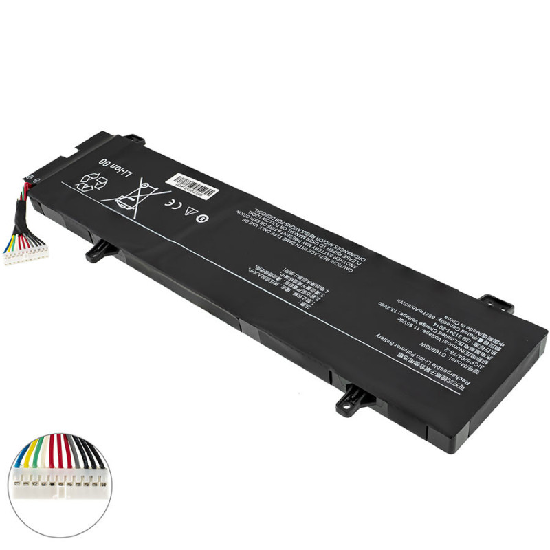 Батарея для ноутбука Xiaomi G16B03W Redmi G Pro 11.55V 6927mAh 80Wh 11.55 V 6927 mAh 80 Wh