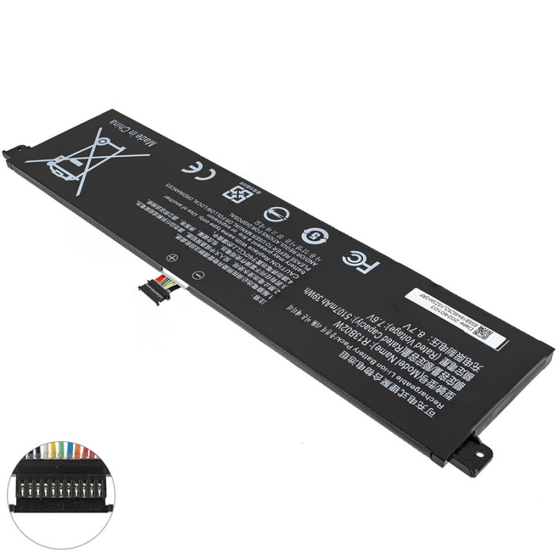 Батарея для ноутбука Xiaomi R13B01W Mi Book Air 13.3 7.6V 5100mAh 39Wh 7.6 V 5100 mAh 39 Wh