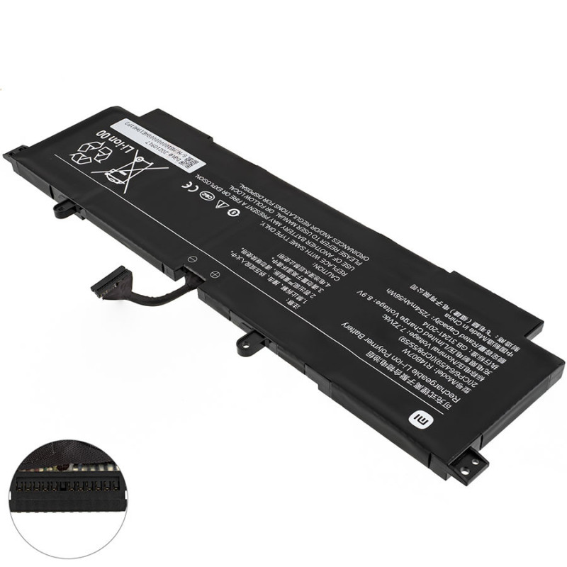 Батарея для ноутбука Xiaomi R14B07W Book Pro 14 2022 7.72V 7254mAh 56Wh 7.72 V 7254 mAh 56 Wh