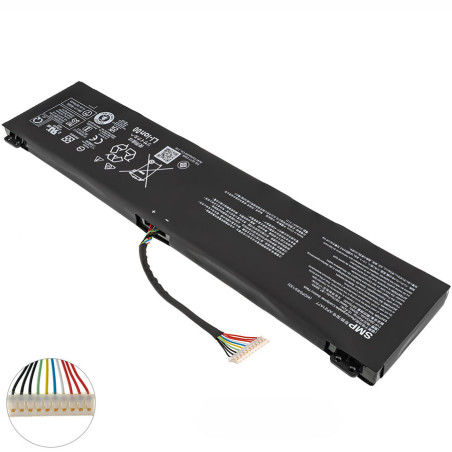 Батарея для ноутбука Acer AP21A7T Nitro AN517-42 AN517-55 15.4v 5840 mAh KT.00405.012 KT.00407.011 KT.0040G.014 AP21A5T AP21A8T