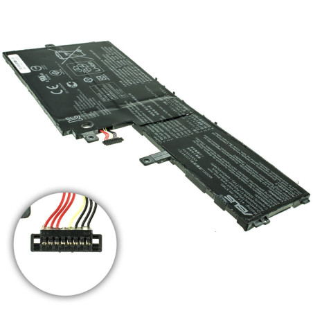 Батарея для ноутбука ASUS C31N1721 EeeBook E406SA E406MA 11.4V 5000mAh 56Wh 11.4 V 5000 mAh 56 Wh