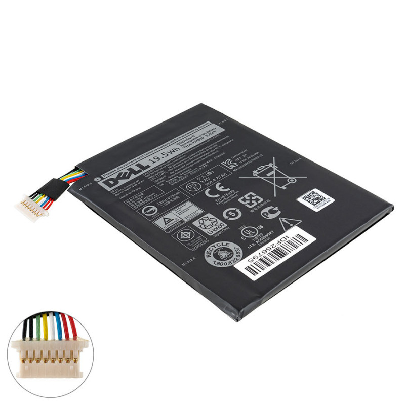 Батарея для ноутбука DELL 0HH8J0 Venue 8 Pro 3.8V 4875mAh 3.8 V 4875 mAh Батарея для ноутбука DELL 0HH8J0 Venue 8 Pro 3.8V 4875mAh 3.8 V 4875 mAh