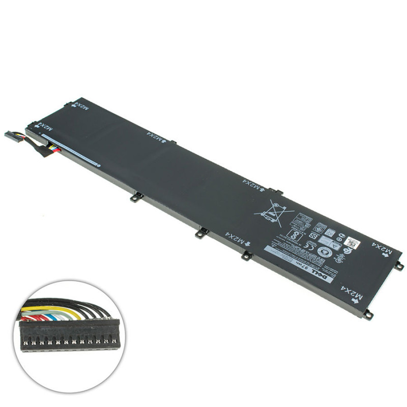 Батарея для ноутбука DELL 6GTPY XPS 15 9550 9560 9570 11.4V 8333mAh 97Wh 5XJ28 11.4 V 8333 mAh 97 Wh
