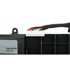 Батарея для ноутбука DELL 6JHDV Alienware 17 R2 R3 P43F 14.8V 6000mAh 92Wh 6JHDV YKWXX 14.8 V 6000 mAh 92 Wh