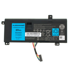 Батарея для ноутбука DELL G05YJ Alienware 14 M14x R3 R4 11.1V 6400mAh 69Wh Y3PN0 8X70T 11.1 V 6400 mAh 69 Wh