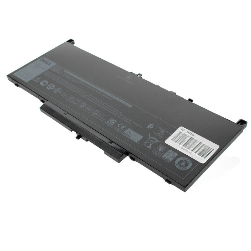 Батарея для ноутбука DELL J60J5 Latitude E7270 E7470 MC34Y 1W2Y2 7.6V 55Wh MC34Y 1W2Y2 242WD R1V85 0MC34Y 451-BBSX 7.6 V 55 Wh
