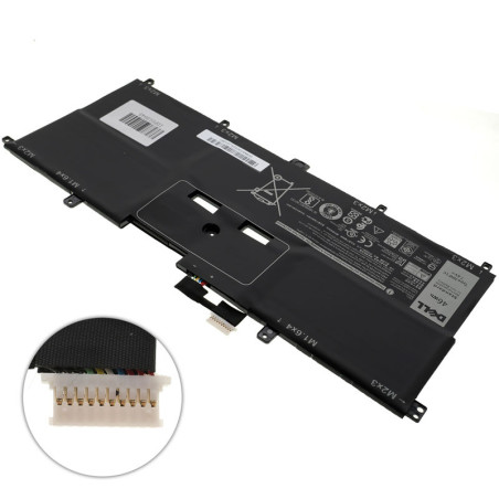 Батарея для ноутбука DELL NNF1C XPS 13 9365 P71G 7.6V 5940mAh 46Wh HMPFH NP0V3 7.6 V 5940 mAh 46 Wh