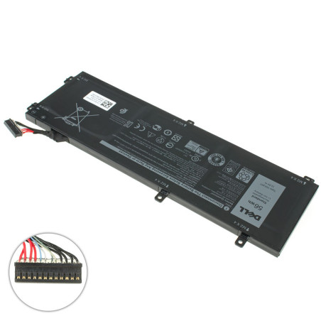 Батарея для ноутбука Dell V0GMT Inspiron G7 17 7700 11.4V 4649mAh 56Wh 0NCC3D 11.4 V 4649 mAh 56 Wh