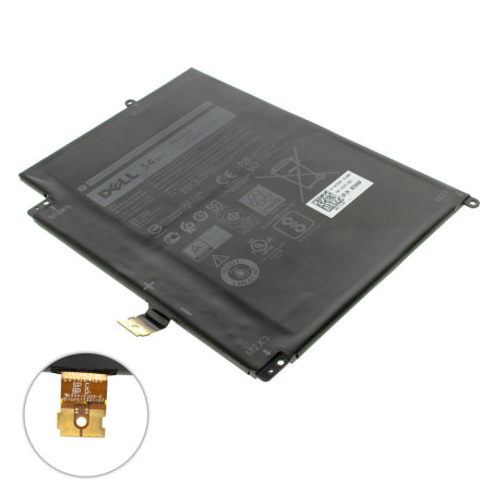 Батарея для ноутбука DELL YX0XH Latitude E7285 7.6V 4250mAh 34Wh WYCVV 7.6 V 4250 mAh 34 Wh