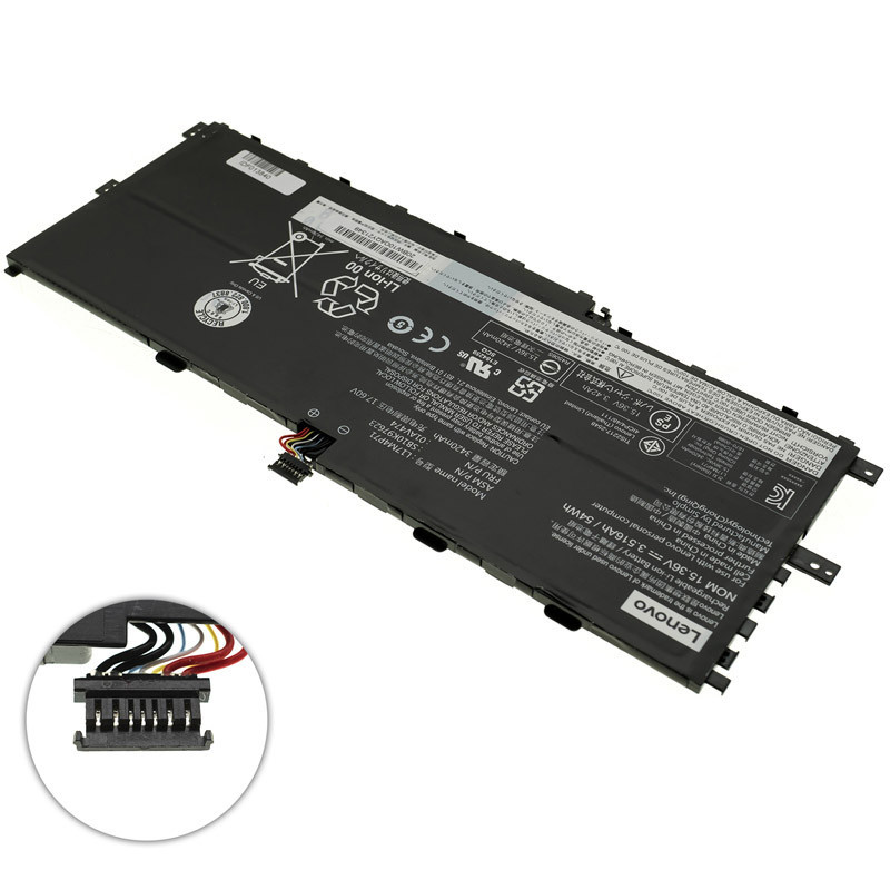 Батарея для ноутбука LENOVO L17C4P71 ThinkPad X1 Yoga 3rd Gen 15.36 3516mAh 54Wh L17M4P71 01AV474 01AV475 SB10K97623 SB10K97624