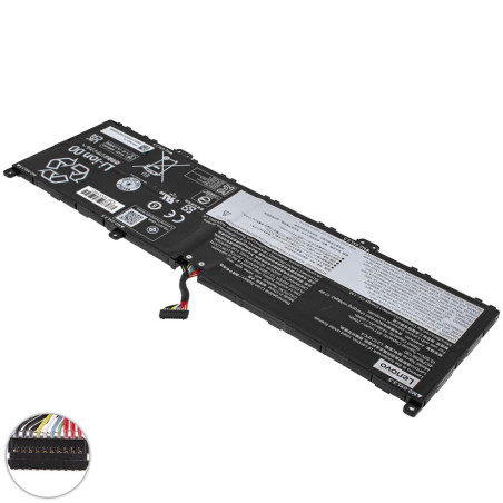 Батарея для ноутбука LENOVO L21C4PC4 Yoga Slim 7 ProX 14ARH7 14IAH7 15.52V 4511mAh 70Wh 15.52 V 4511 mAh 70 Wh