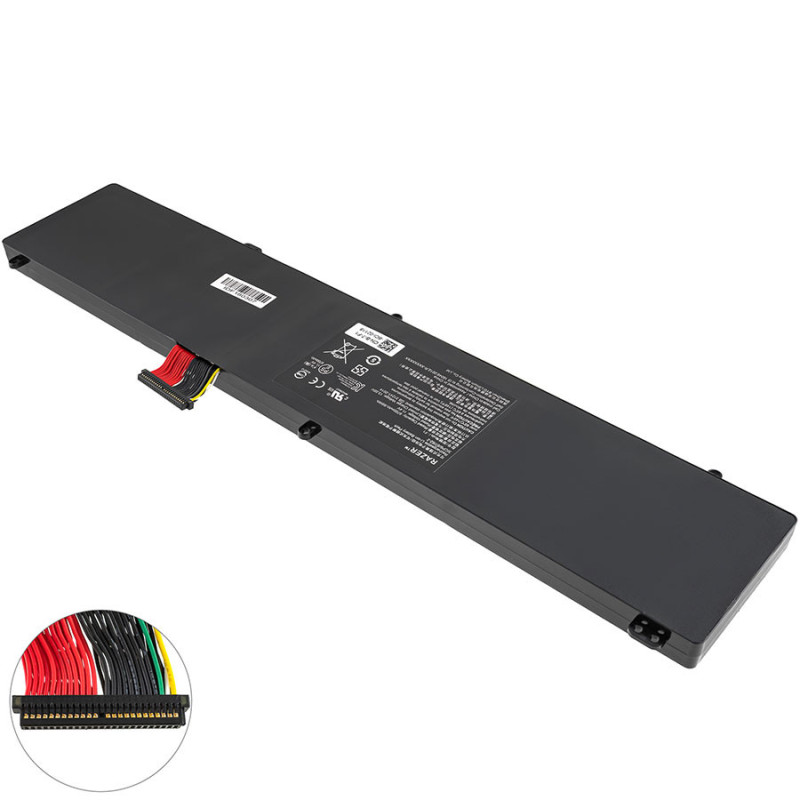 Батарея для ноутбука RAZER CN-B-7-F1 Blade Pro 2017 11.4V 8700mAh 99 Wh 3ICP6 87 62-2 3ICP6 87 62 2 CN B 7 F1 11.4 V 8700 mAh