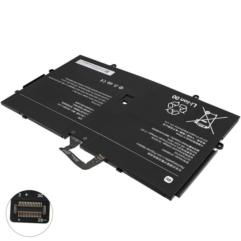 Батарея для ноутбука Xiaomi R13B06W 15.44V 3887mAh 60Wh 15.44 V 3887 mAh 60 Wh
