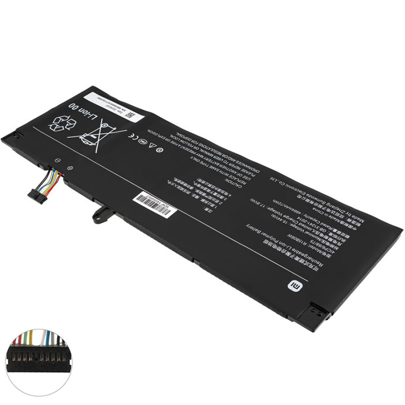 Батарея для ноутбука Xiaomi R15B06W RedmiBook Pro 15 2022 Redmi Book Pro 15 2023 15.44V 4664mAh 72Wh 15.44 V 4664 mAh 72 Wh