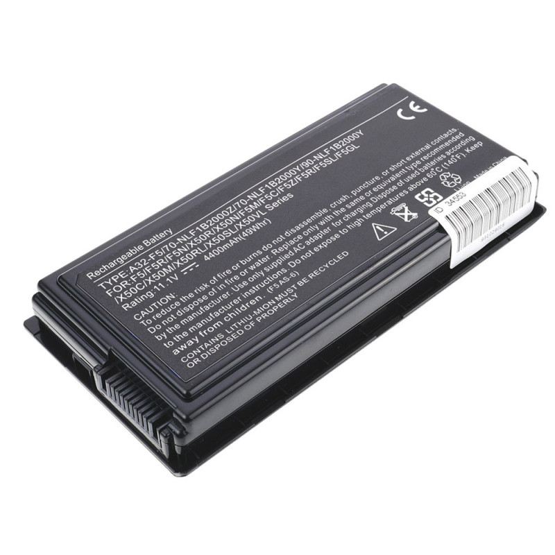 Батарея для ноутбука ASUS A32-F5 F5 X50 X58 X59 11.1V 4400 mAh 90-NVD1B1000Y A32-F52 A32-F82 L0690L6 L0A2016 F52 A32 F82 11.1 V