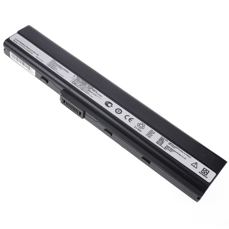 Батарея ASUS A32-K52 14.4V A40 A42 A52 A62 B53 F85 F86 K42 K52 K62 N82 P42 P52 P62 P82 X42 X52 X67 14.4 V 4400mAh 70-NXM1B2200Z